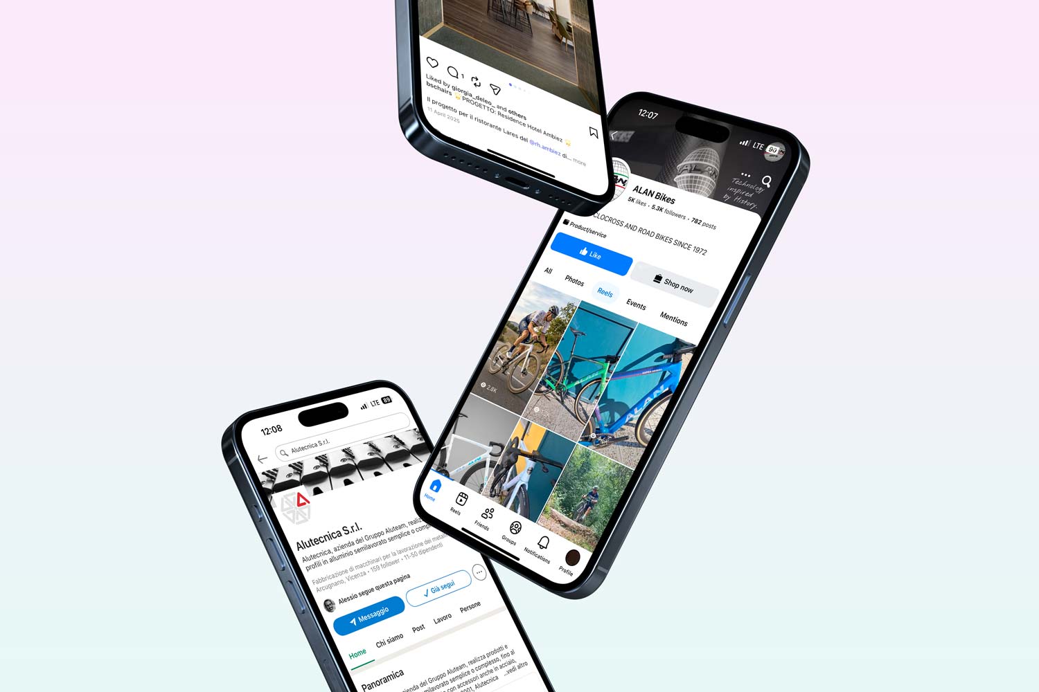 Gestione social media aziendale: estetica, strategia e risultati digitali