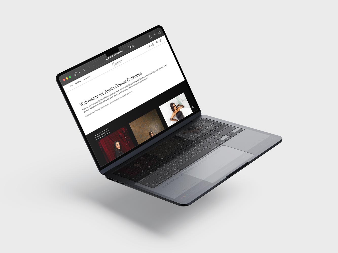 Moda artigianale italiana venduta a Doha: l'e-commerce di Amata Couture