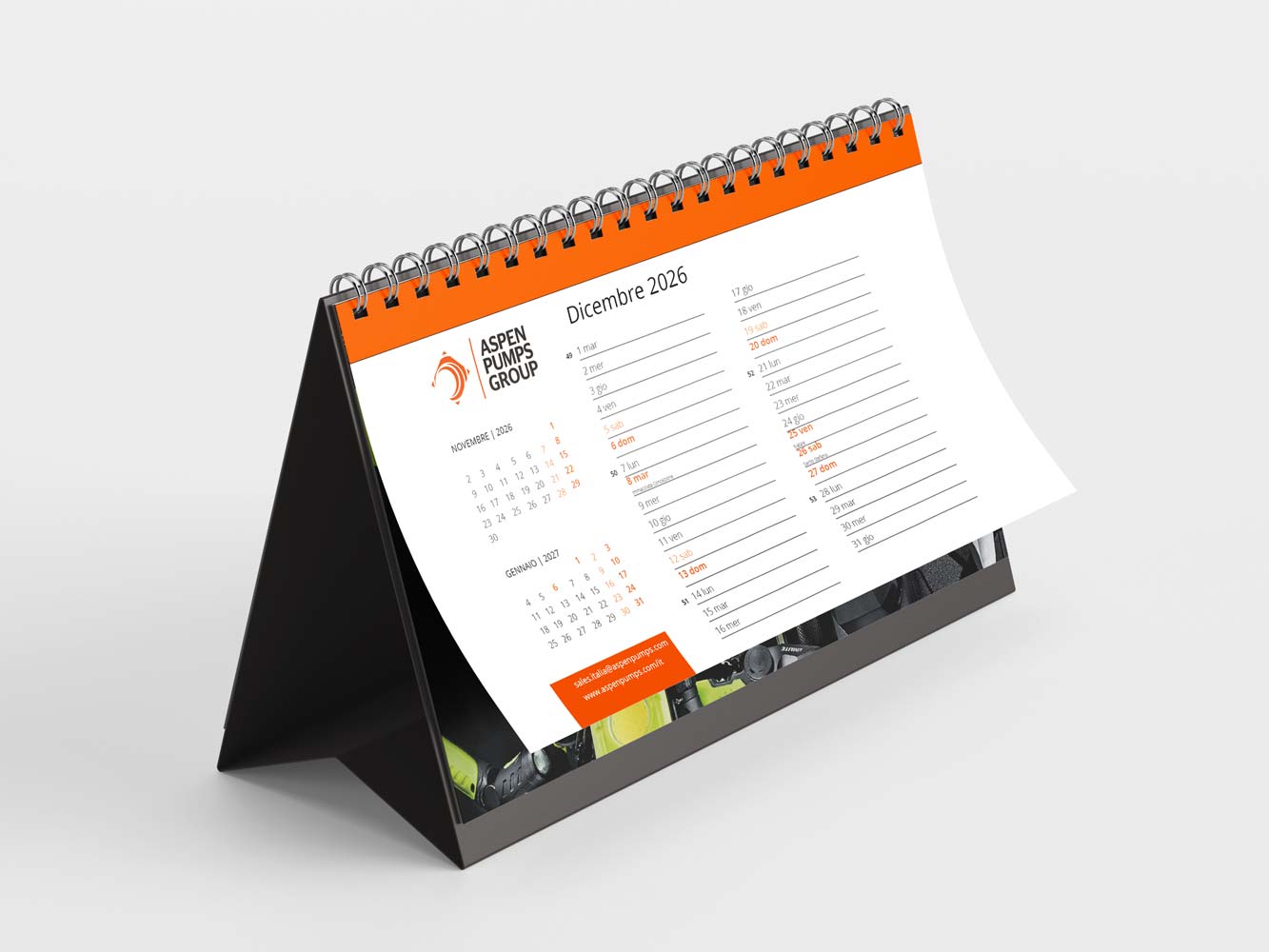 Sviluppo corredo aziendale e brand identity: il caso studio Aspen Pumps