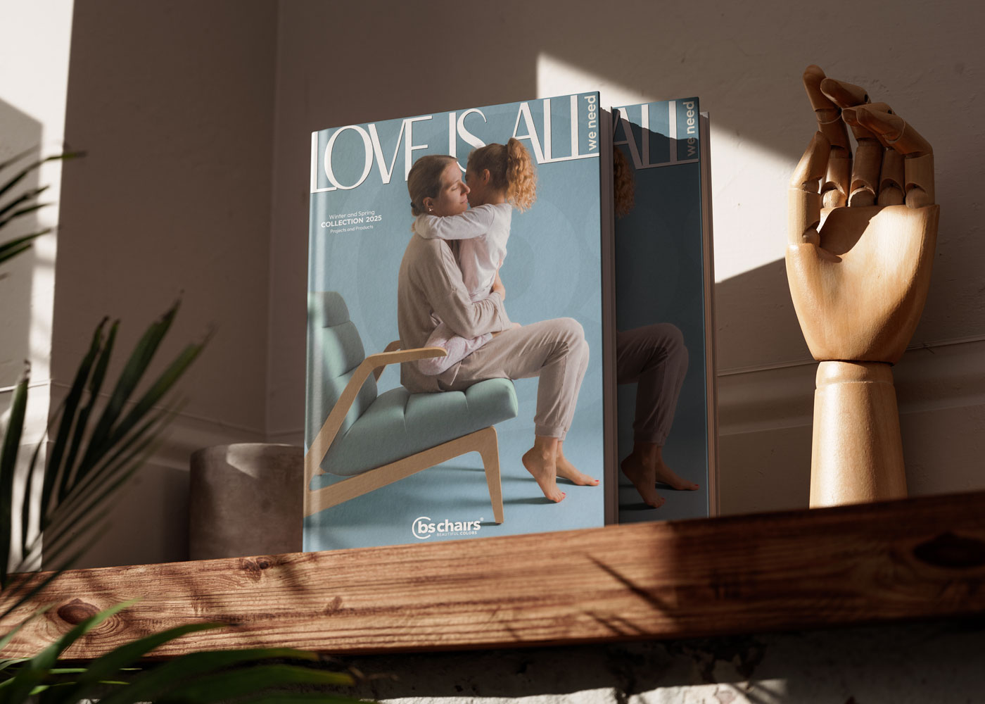 Progettazione catalogo arredamento: design editoriale per Bs Chairs
