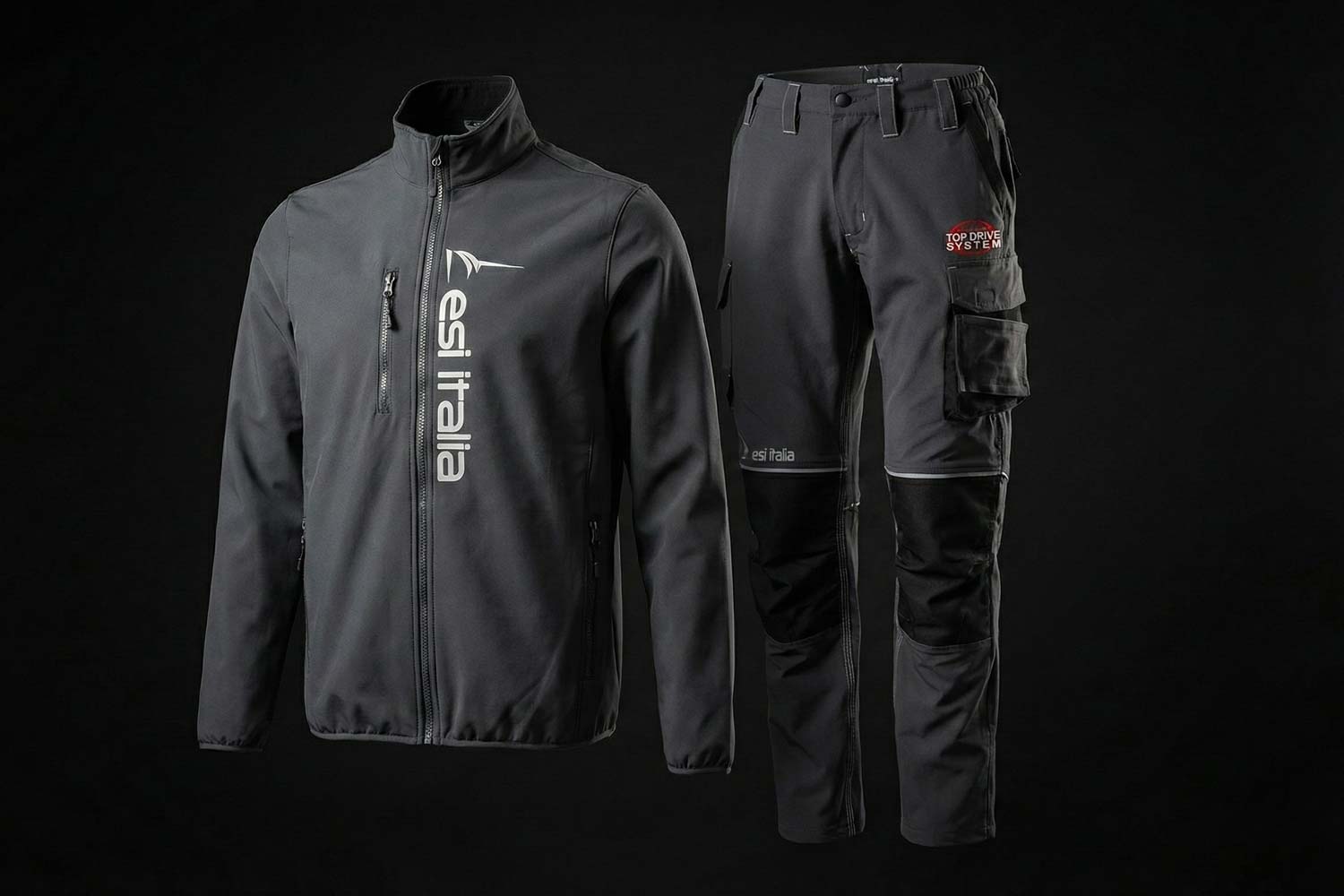 Progettazione abbigliamento tecnico aziendale: immagine coordinata di ESI Italia