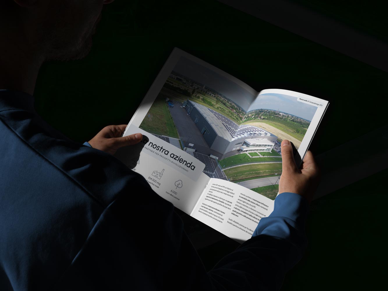 impaginazione professionale brochure omeostudio