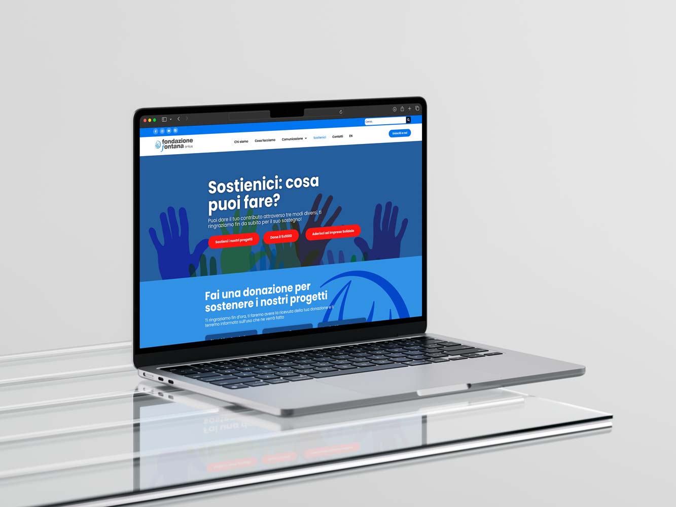 Sviluppo web per il terzo settore: la piattaforma digitale di Fondazione Fontana Onlus